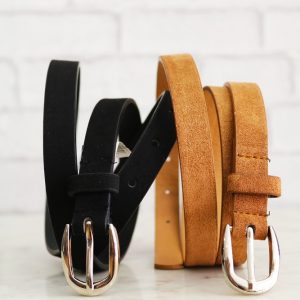 Cinturón Mini Hebilla Plata