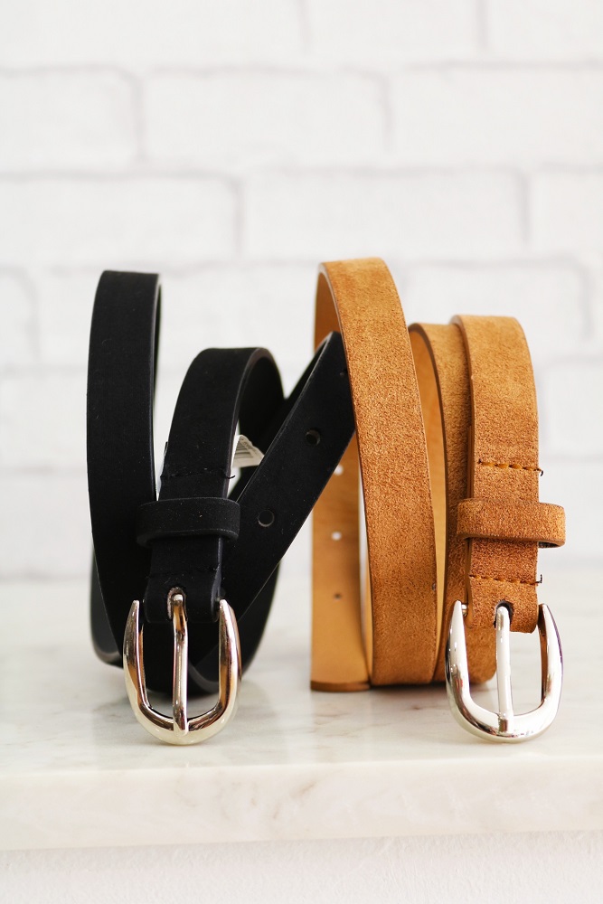 Cinturón Mini Hebilla Plata