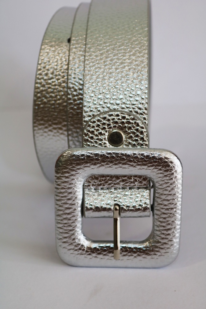 Cinturón Metalizado Plata - Imagen 3