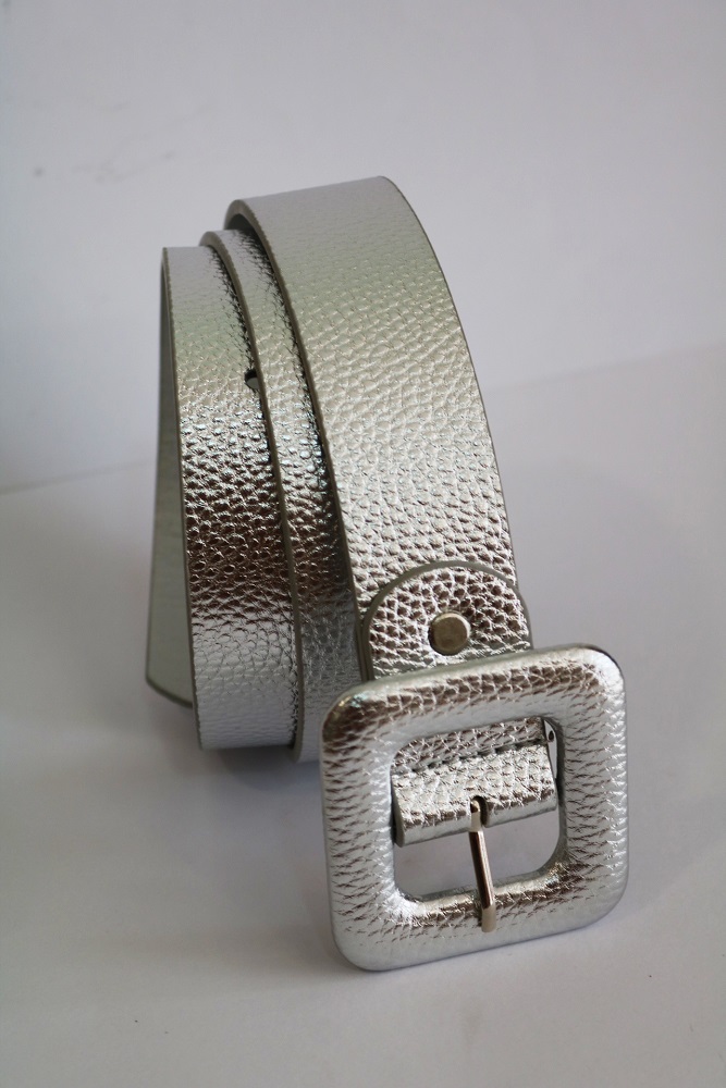 Cinturón Metalizado Plata - Imagen 2