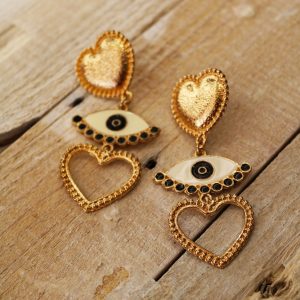 Pendientes Golden Eye