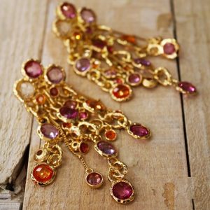 Maxi Pendientes Joya Multicolor