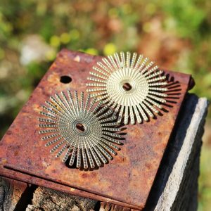 Pendientes Sol Dorados