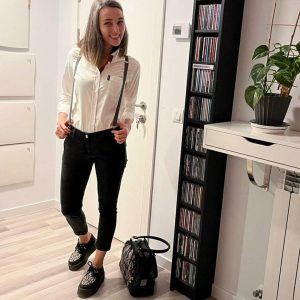 CAMISA BLANCA DE MUJER MANGA LARGA HARD TO HANDLE