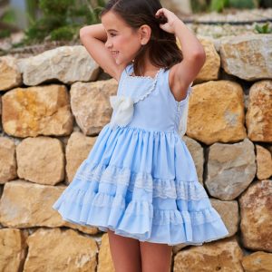 Abigail vestido de vuelo