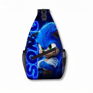 Mochila de hombro Sonic para niños