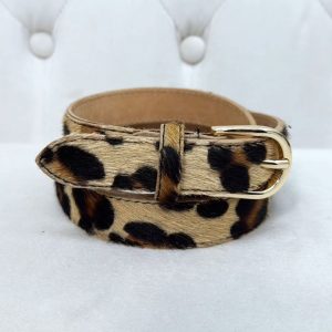 Cinturón Piel Animal