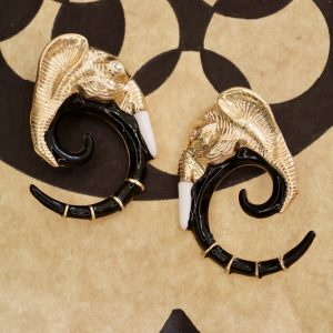 Pendientes Elefantes