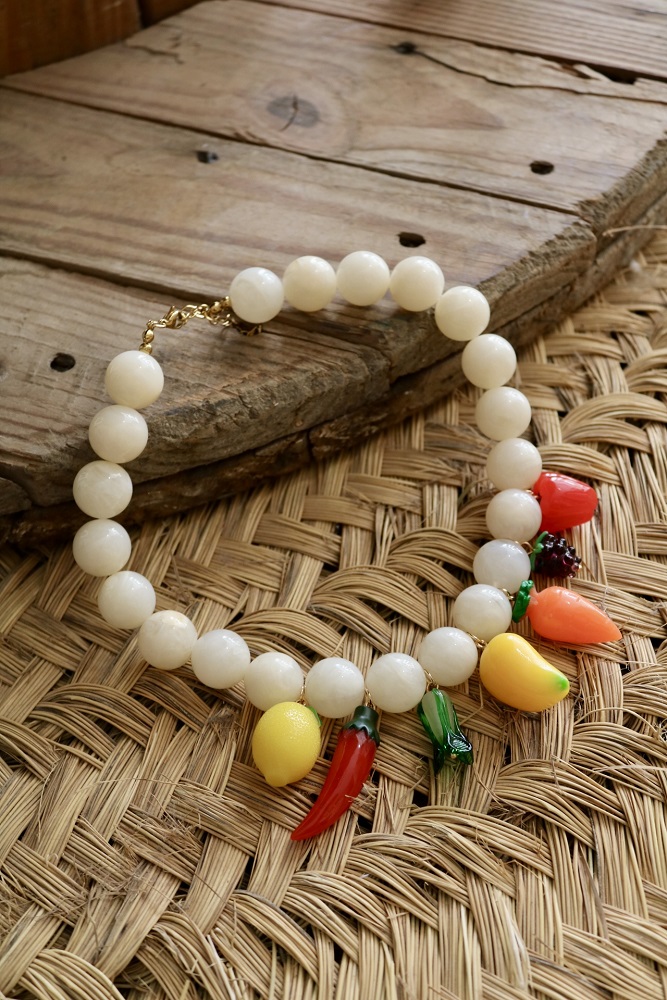 Collar Bolas Frutas - Imagen 5