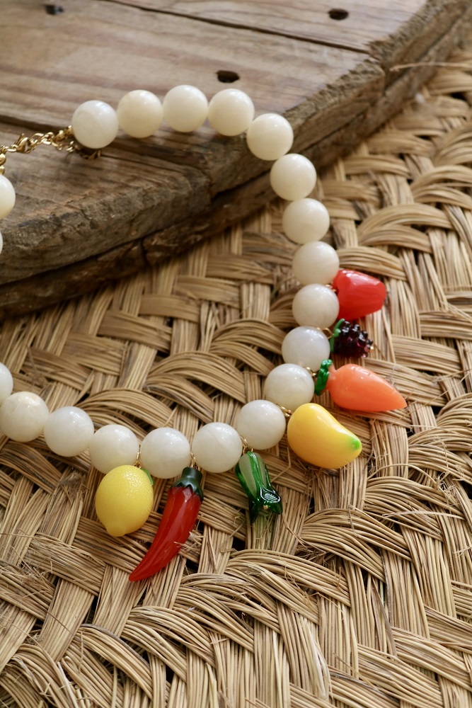 Collar Bolas Frutas - Imagen 4