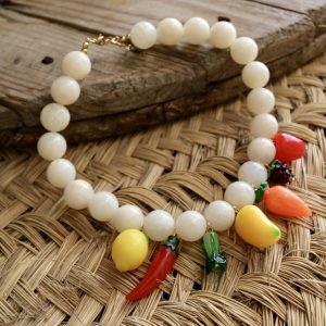 Collar Bolas Frutas