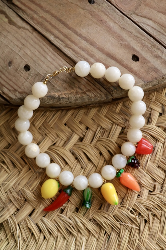 Collar Bolas Frutas - Imagen 3