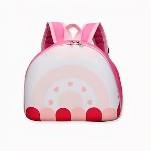 Mochila rígida rosa para niños