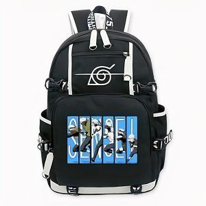Naruto Kakashi Hatake mochila negra