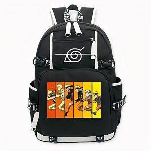 Naruto Uzumaki mochila negra