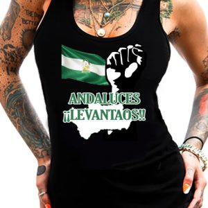 Camiseta Tirantes Andaluces Levantaos Chica