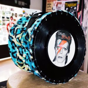 BOLSO SINGLE BOWIE LEOPARDO AZUL