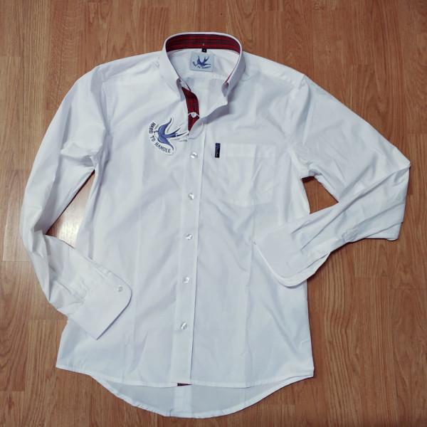 CAMISA BLANCA DE MANGA LARGA HARD TO HANDLE - Imagen 5