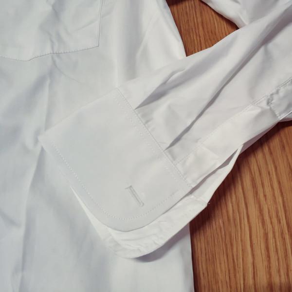 CAMISA BLANCA DE MANGA LARGA HARD TO HANDLE - Imagen 4