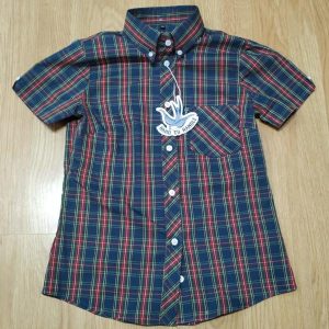 CAMISA TARTAN MUJER DE MANGA CORTA HARD TO HANDLE