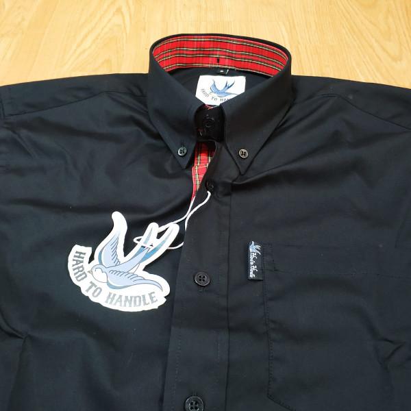 CAMISA NEGRA DE MANGA LARGA HARD TO HANDLE - Imagen 2