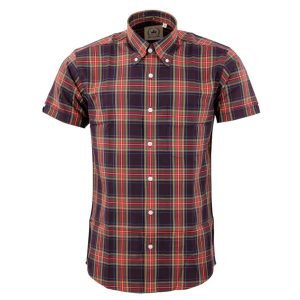 CAMISA RELCO TARTAN NAVY