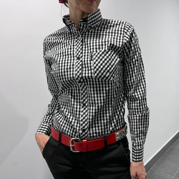 CAMISA VICHY DE MUJER MANGA LARGA HARD TO HANDLE