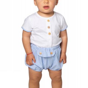 Conjunto bebé vichy