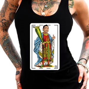 Camiseta Tirantes Evaristo El Rey de la Baraja Chica