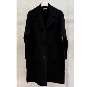 Abrigo Solapa Negro